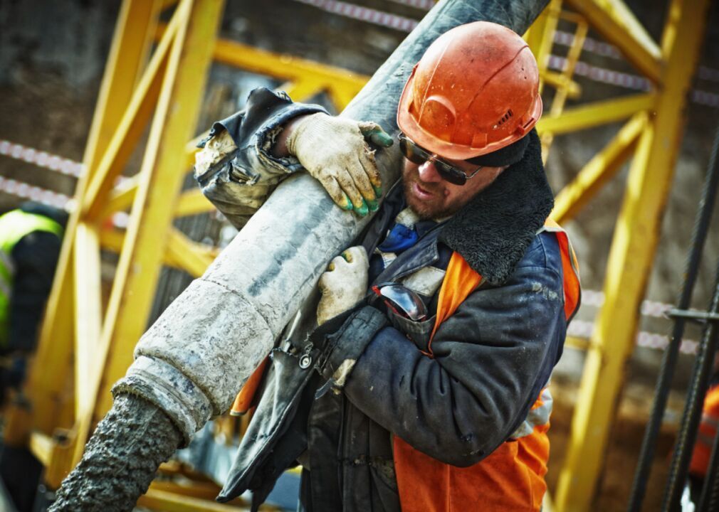 #23. Construction laborers